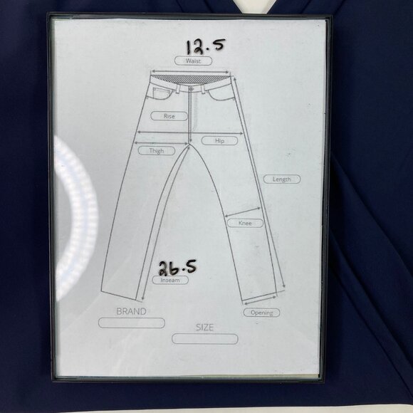 Stretchactive Womens Blue Elastic Waist Pants With Zipped Pockets Size Small - Picture 7 of 7